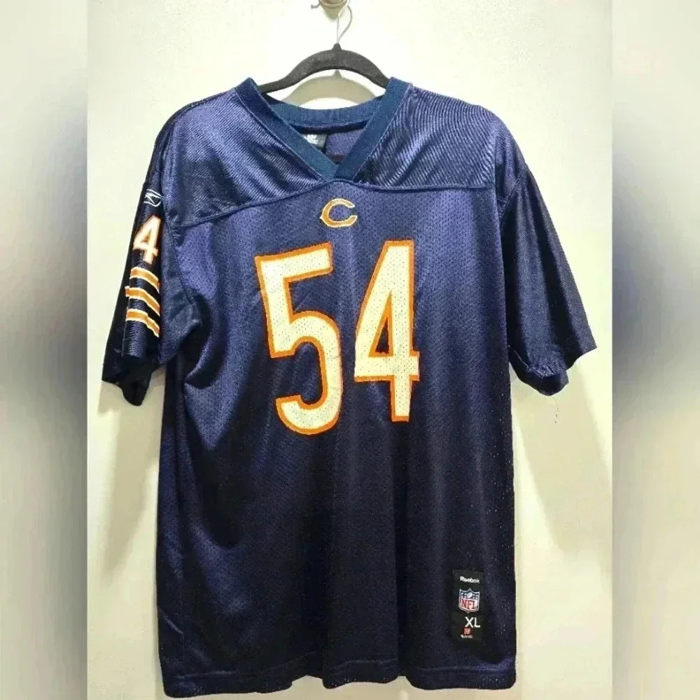 NFL Reebok Team Apparel Youth Large (18-20) #54 Urlacher Football Chicago Bears